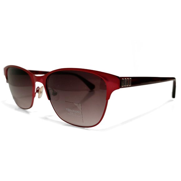 Vera Wang Iliana Garnet Cat-Eye Browline Sunglasses main image 6